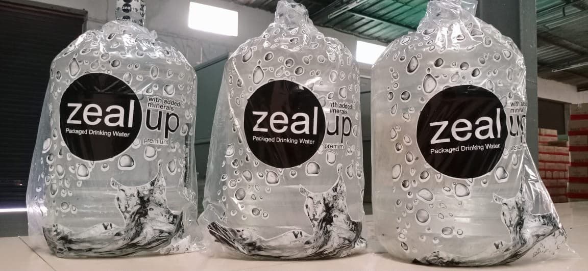 Zealup 20L jars in our warehouse