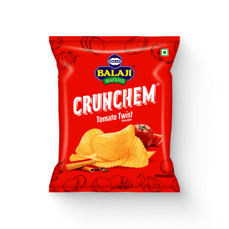 Crunchem Tomato Twist Wafers