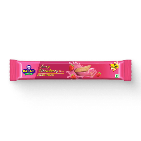 Juicy Strawberry Cream Wafers